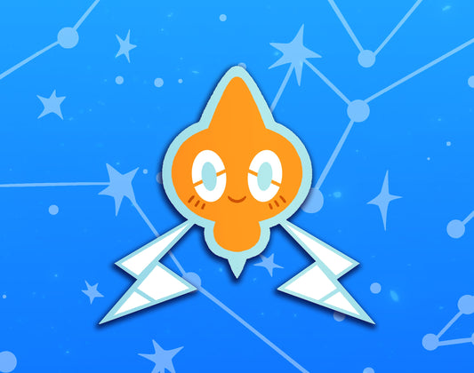 Rotom Dyed Enamel Pin