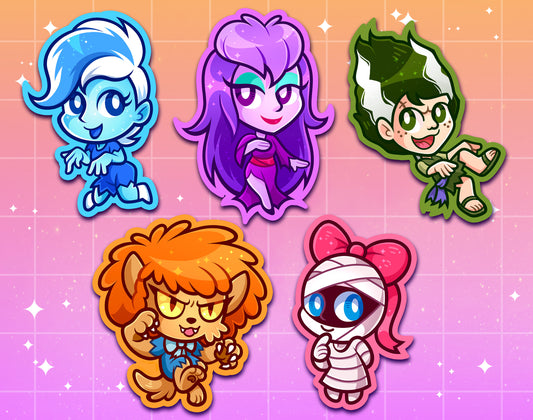 Ghoul School Stickers