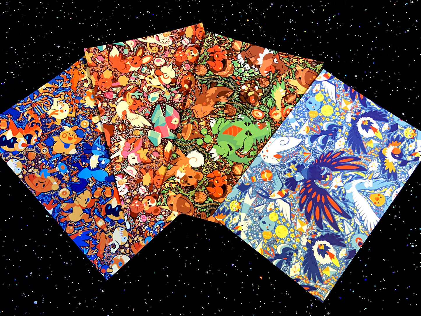 Mix-and-Match Type Postcards