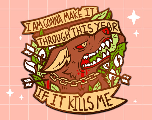 This Year Enamel Pin