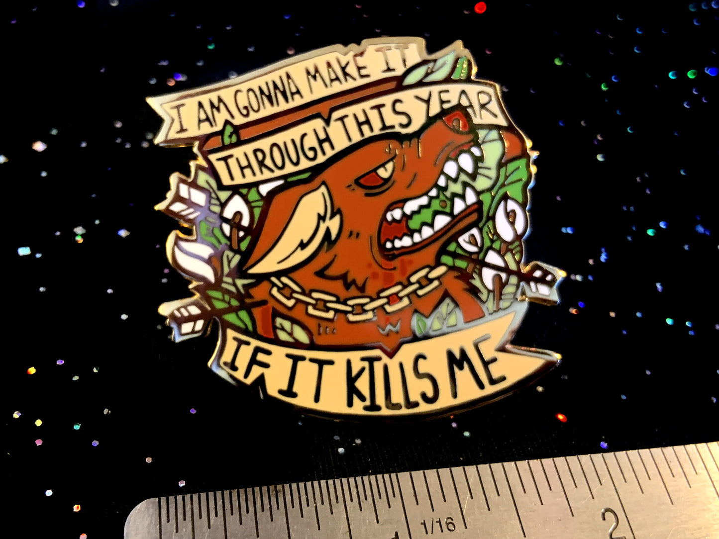 This Year Enamel Pin