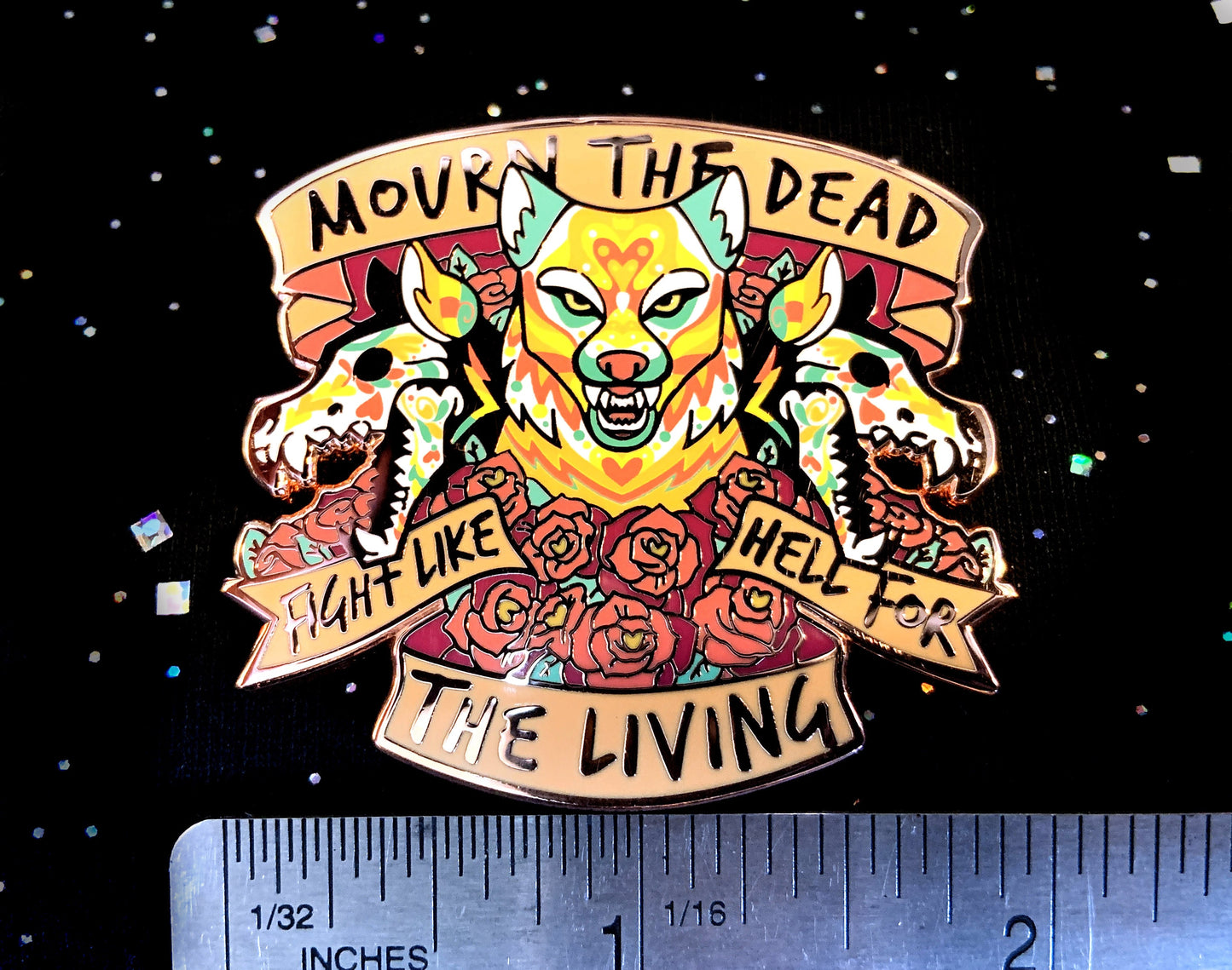 Retribution Enamel Pin