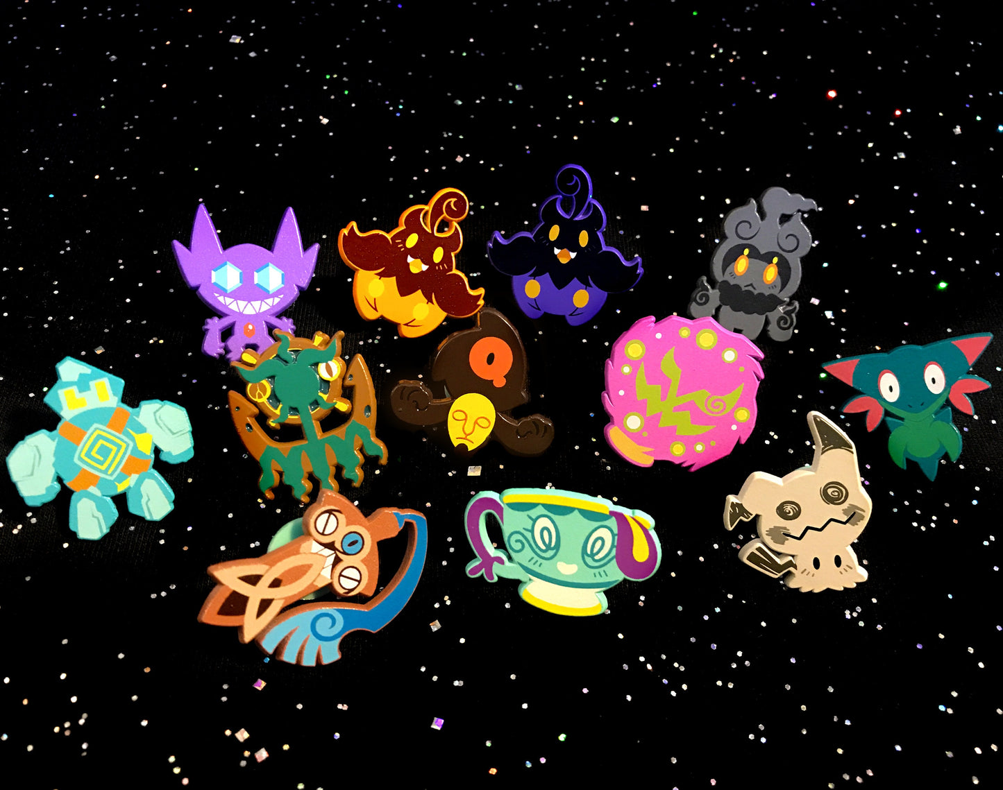 Yanmask Dyed Enamel Pin