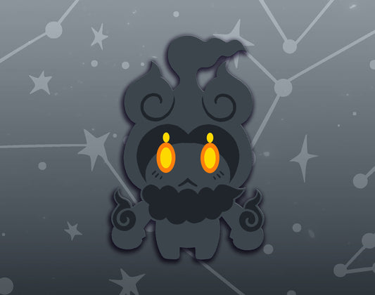 Marshadow Dyed Enamel Pin