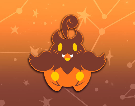 Pumpkaboo Dyed Enamel Pin