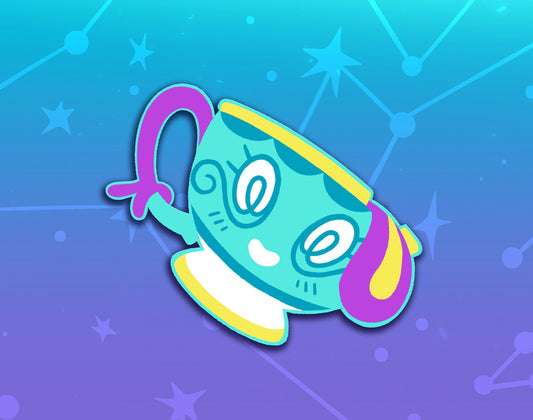 Sinistea Dyed Enamel Pin