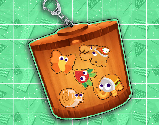 Bugsnax 4" Shaker Charm