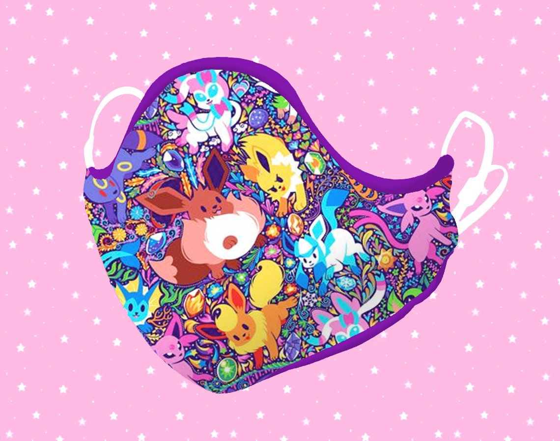 Every Eevee Face Mask