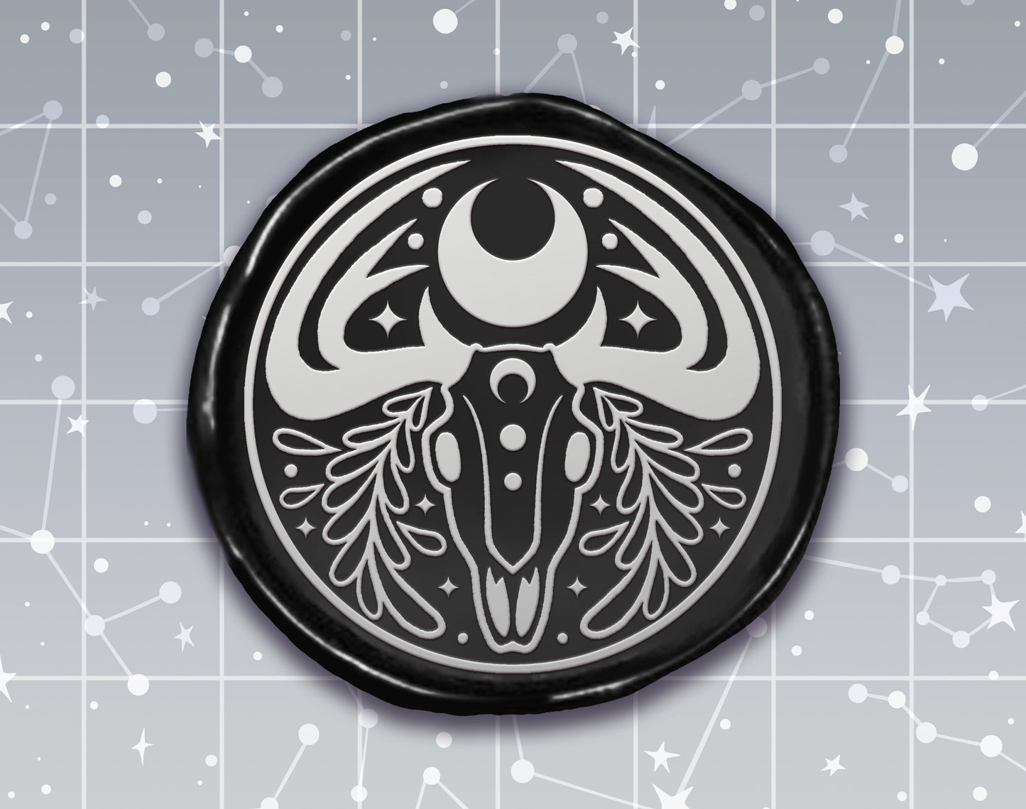 Deer Skull Wax Seal Stamp