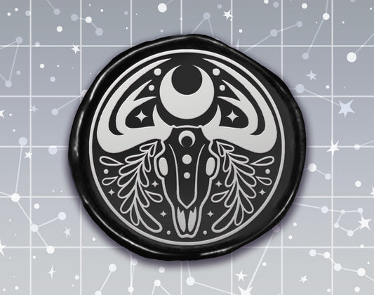 Deer Skull Wax Seal Stamp