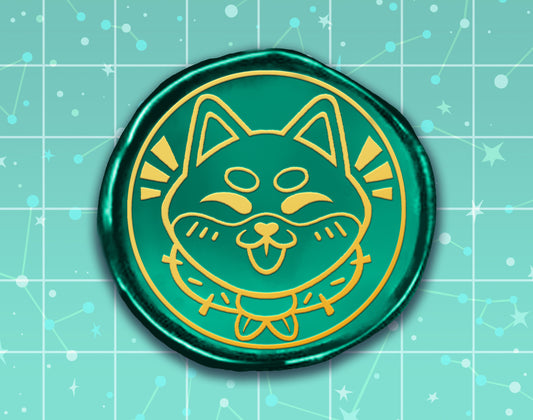 Shiba Inu Wax Seal Stamp