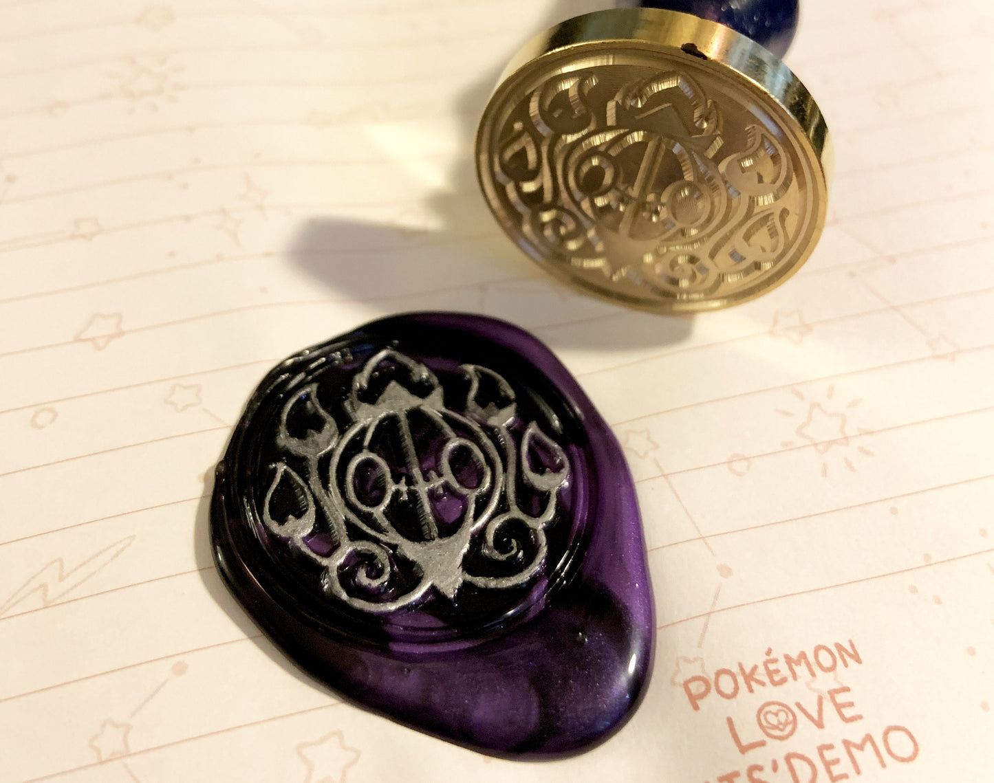 Chandelure Wax Seal Stamp