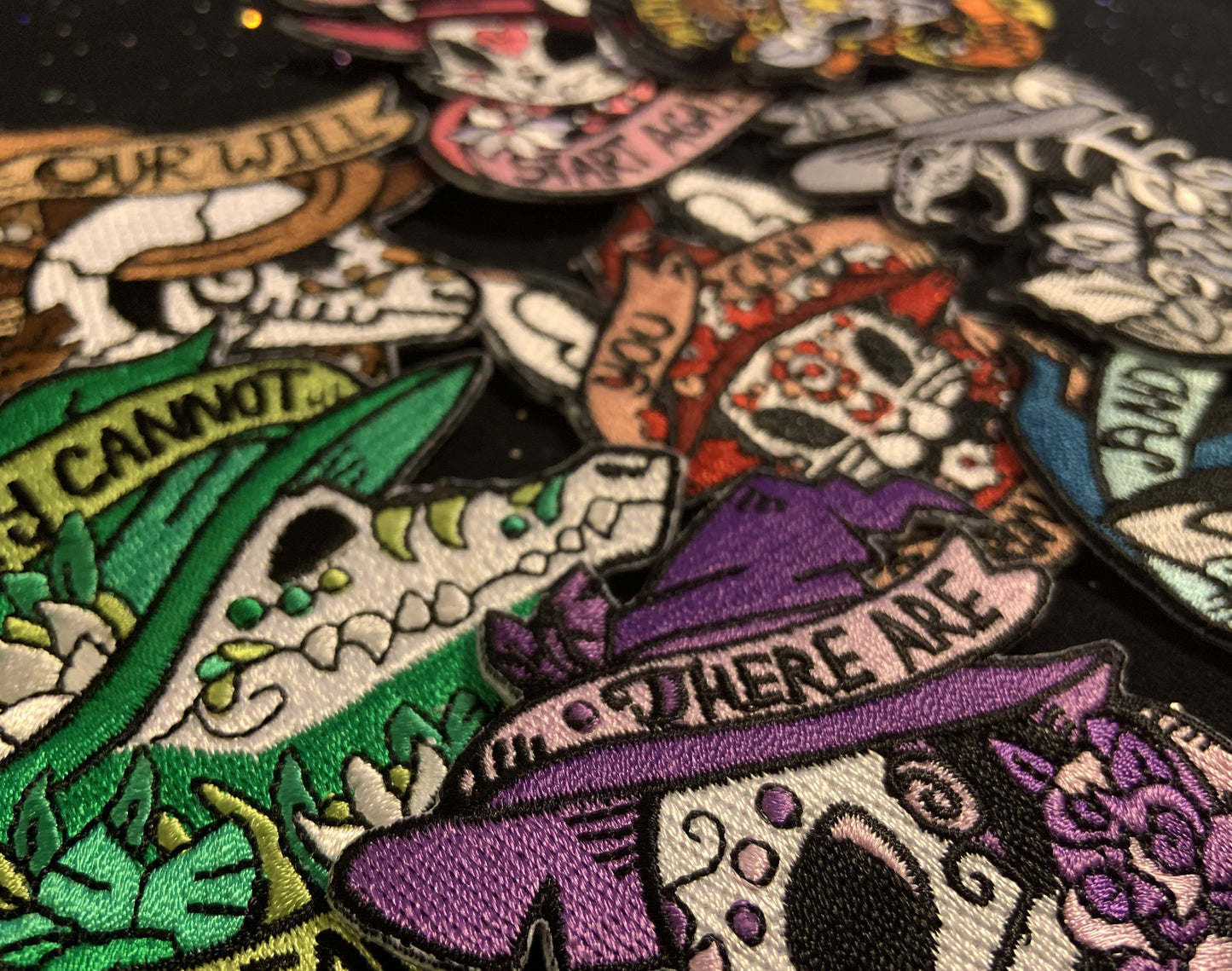 Crow Embroidered Patch