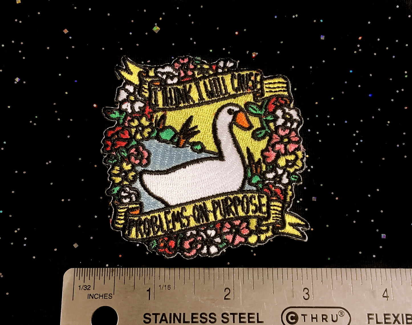 Goose Embroidered Patch