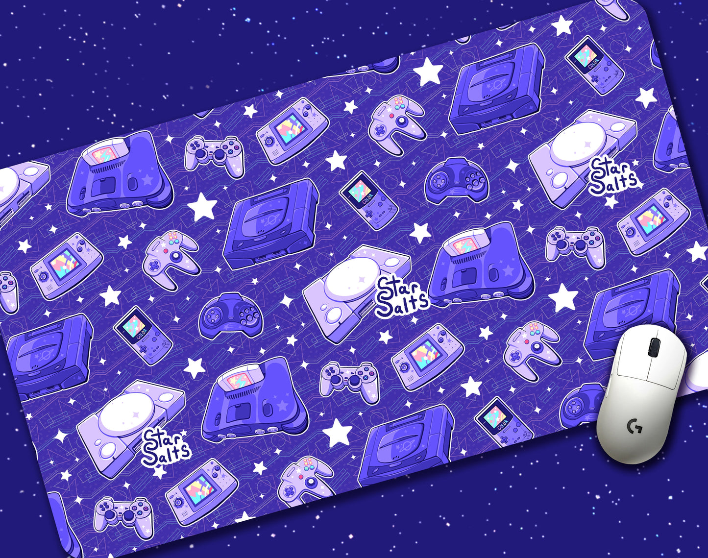 Video Game Dreams Jumbo Desk Mat
