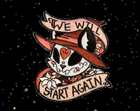 Cat Embroidered Patch