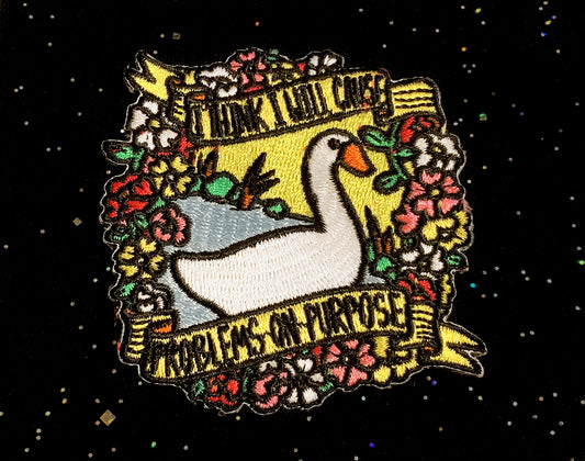 Goose Embroidered Patch