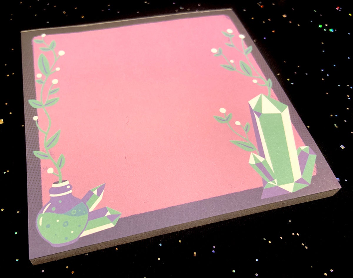 Crystal Concoction Memo Pad