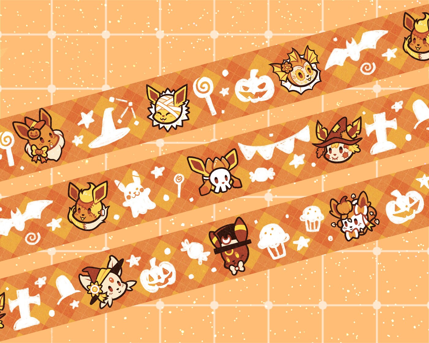 Halloweevees Washi Tape