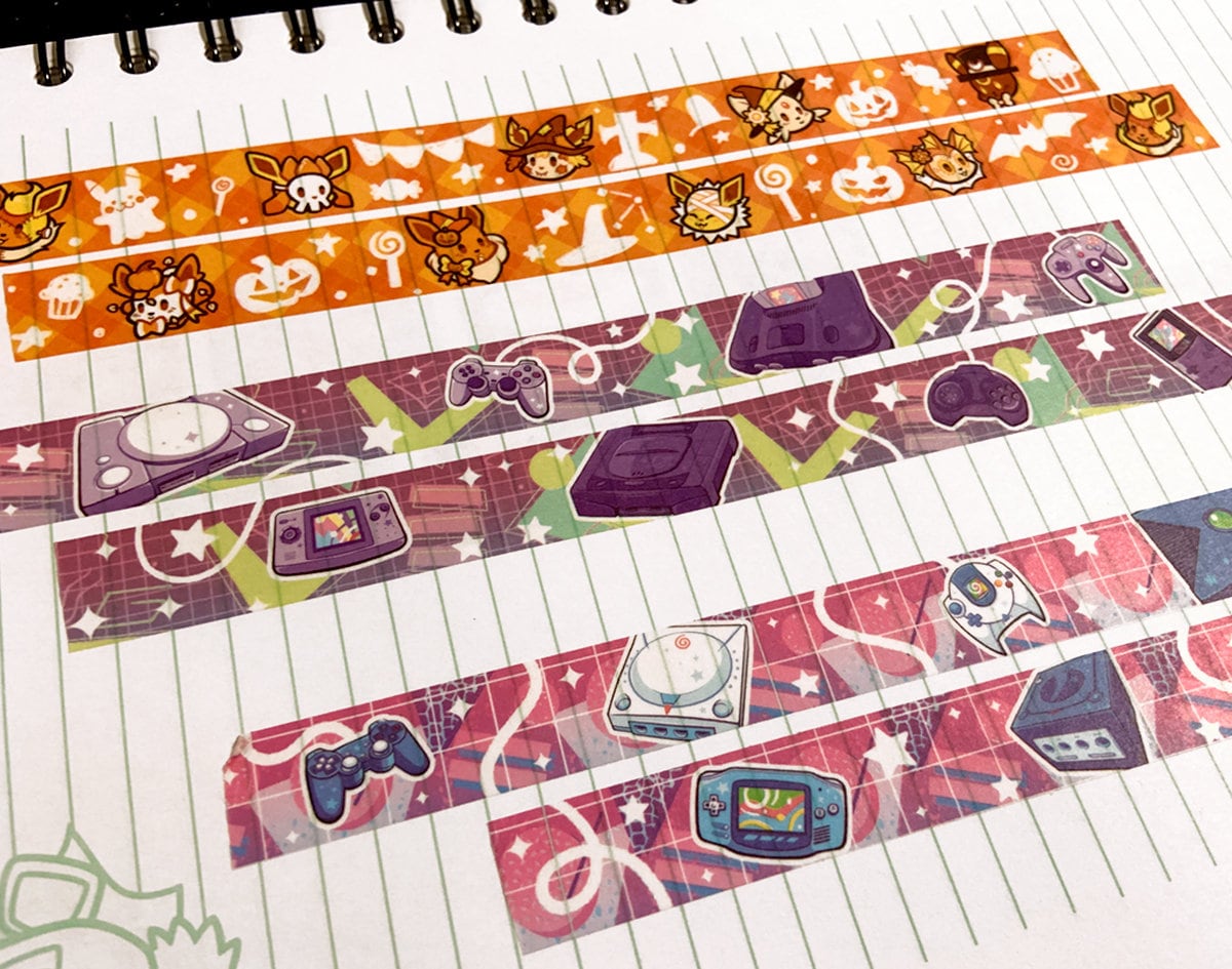 Video Game Dreams Washi Tape