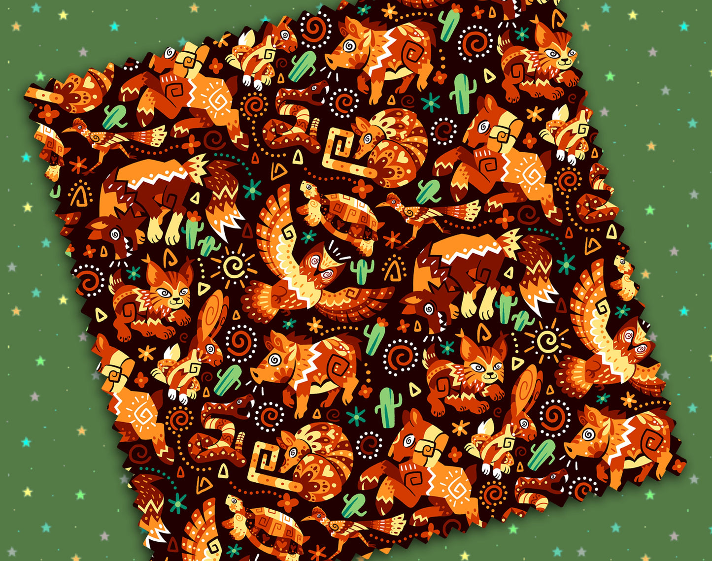 Southwest Spells Microfiber Cloth