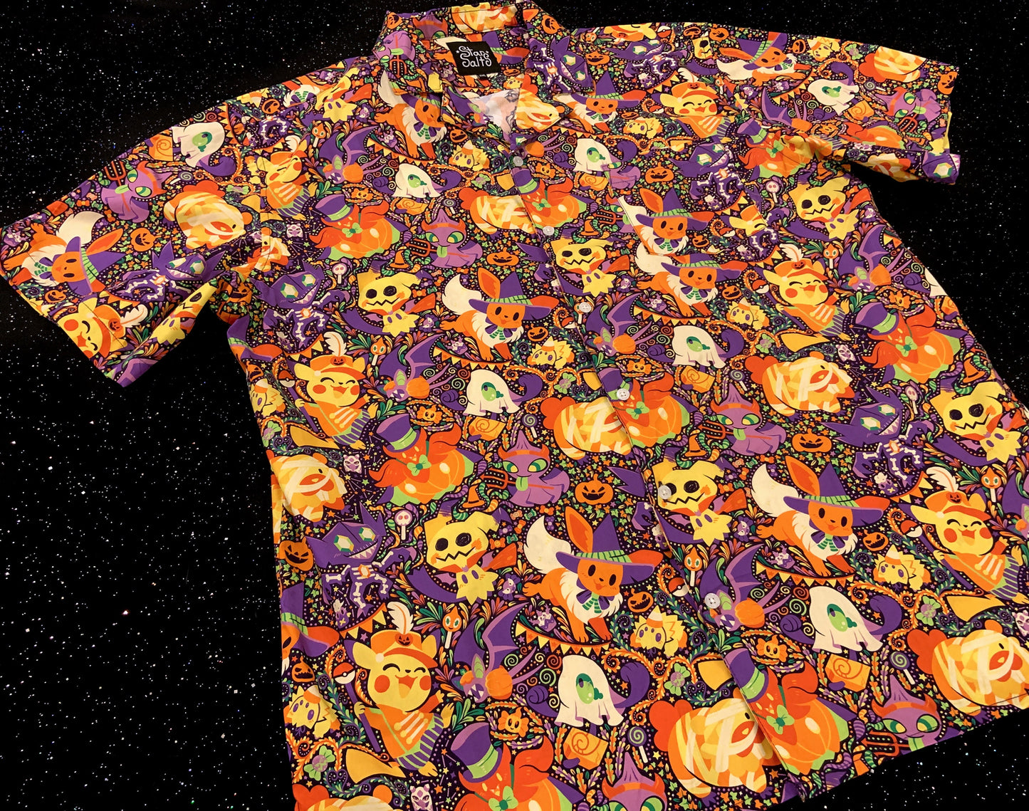 Halloween Delights Button Up Shirt