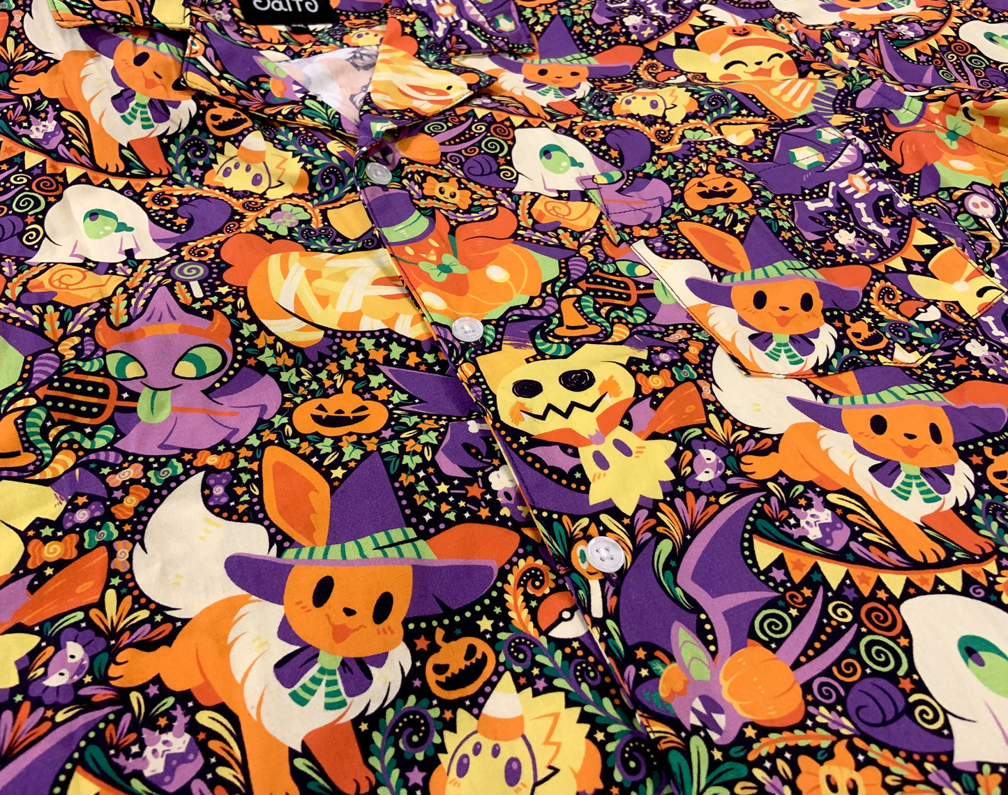 Halloween Delights Button Up Shirt