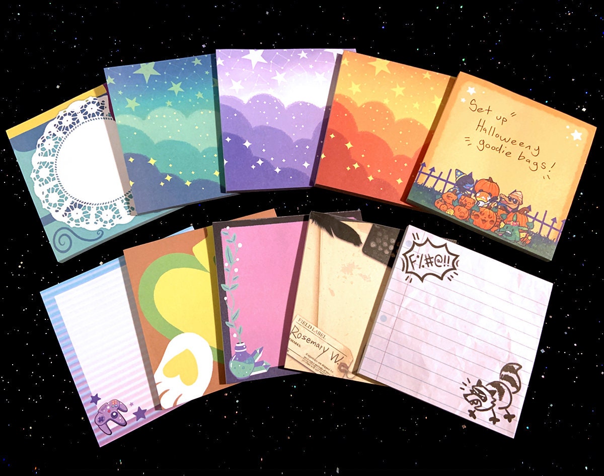 Spooky Pals Memo Pad