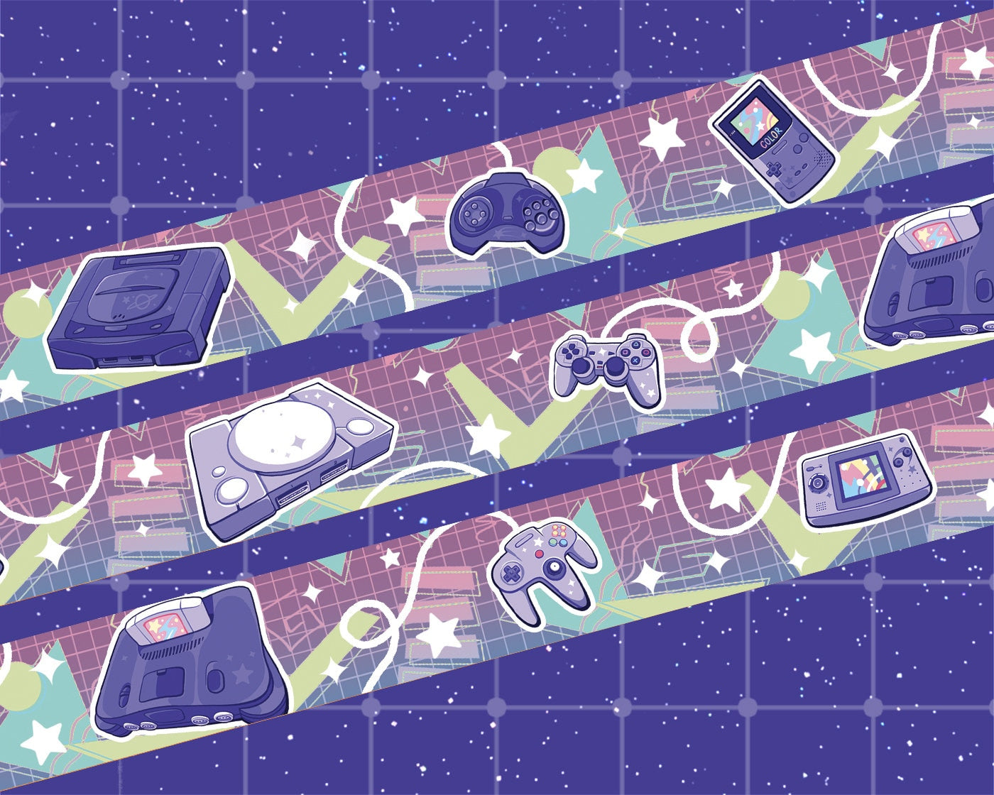 Video Game Dreams Washi Tape