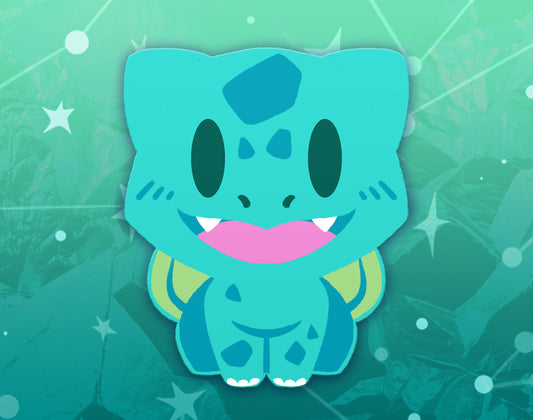 Bulbasaur Dyed Enamel Pin