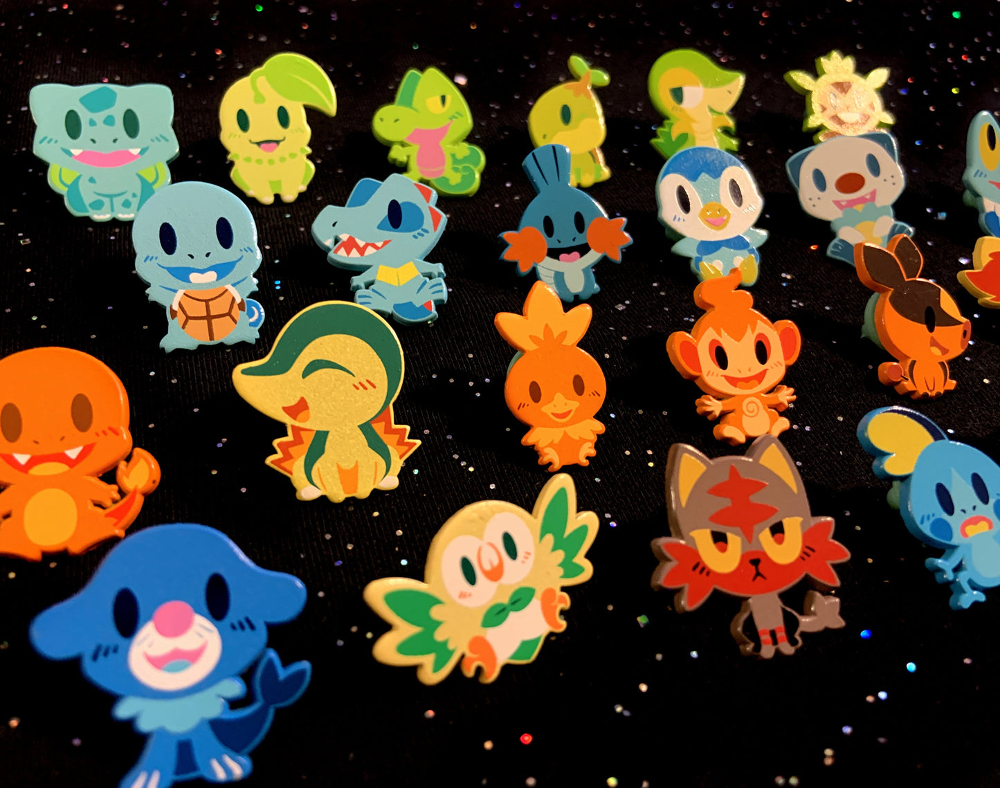 Bulbasaur Dyed Enamel Pin