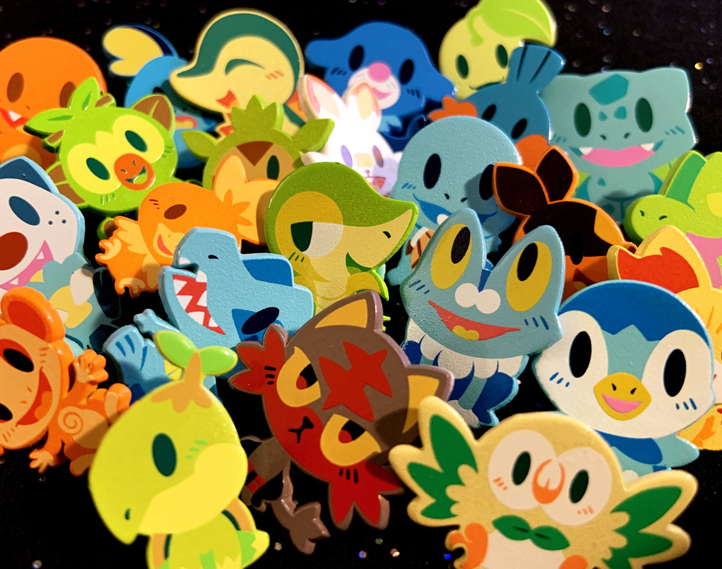 Chespin Dyed Enamel Pin