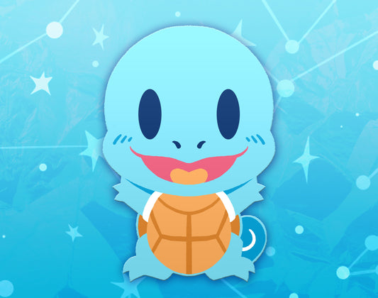 Squirtle Dyed Enamel Pin