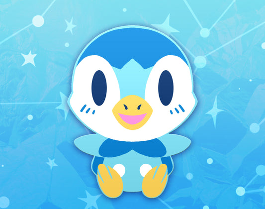 Piplup Dyed Enamel Pin