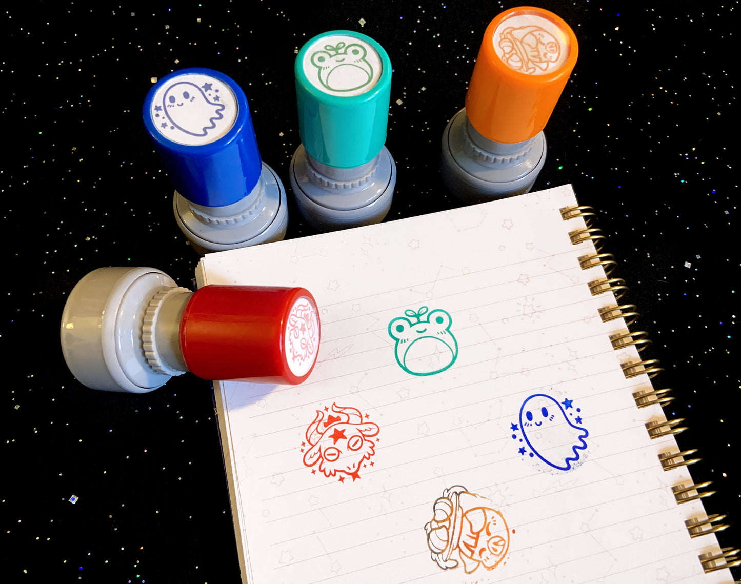 Ghostie Self-Inking Stamp