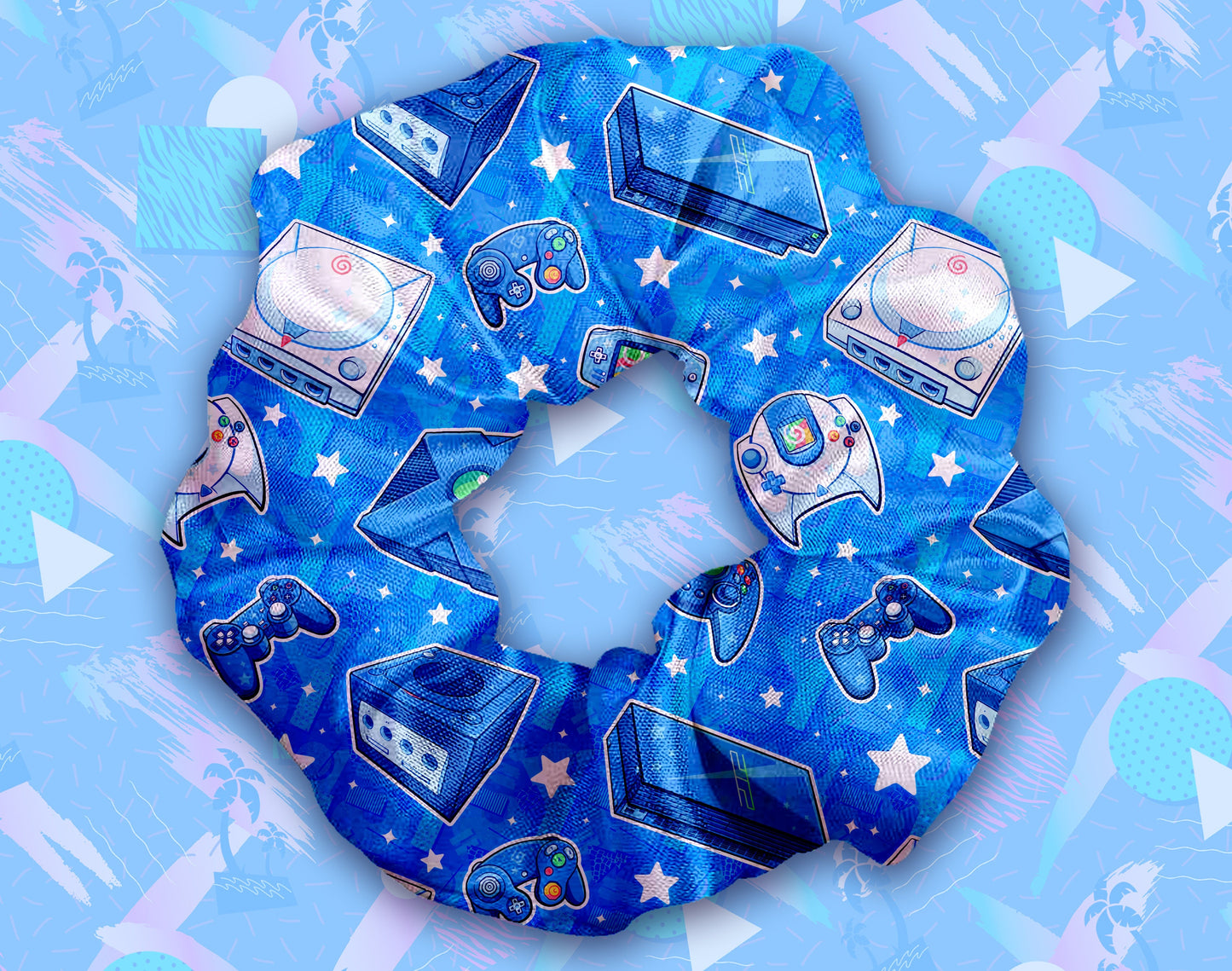 Video Game Realms Scrunchie