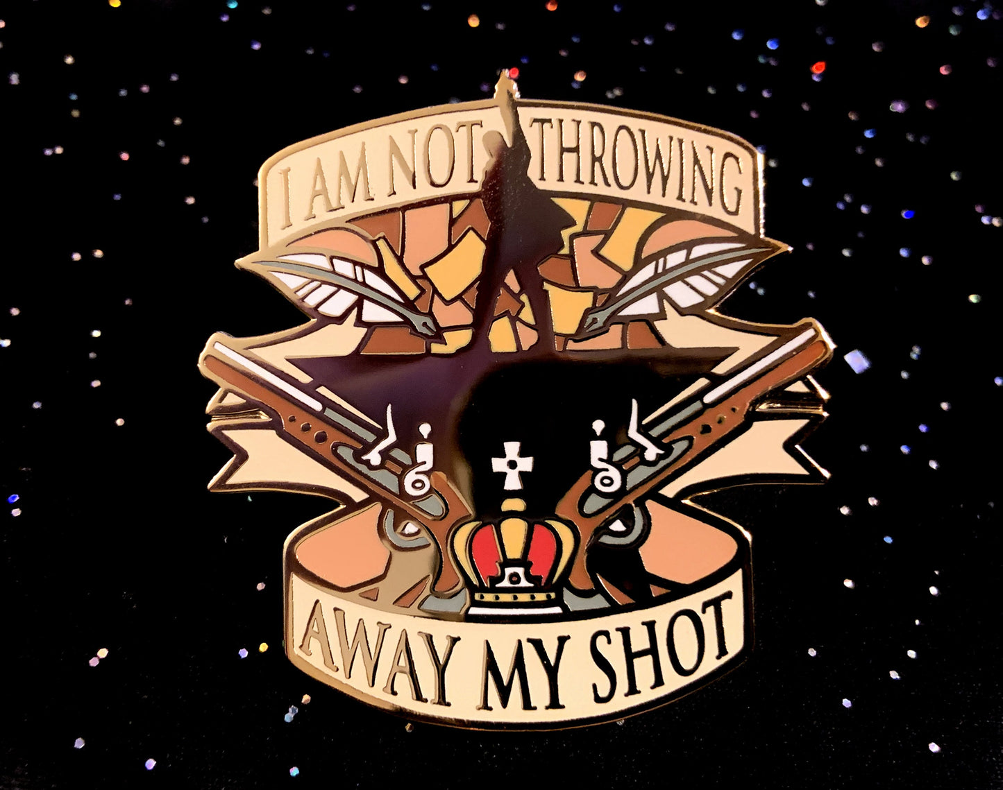 Hamilton Enamel Pin