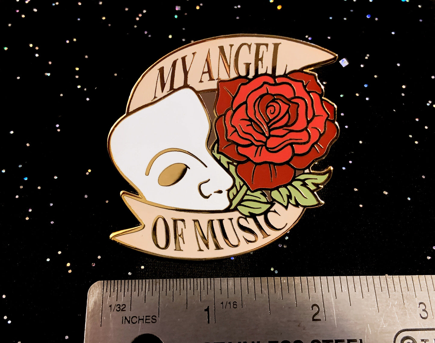 Phantom of the Opera Enamel Pin