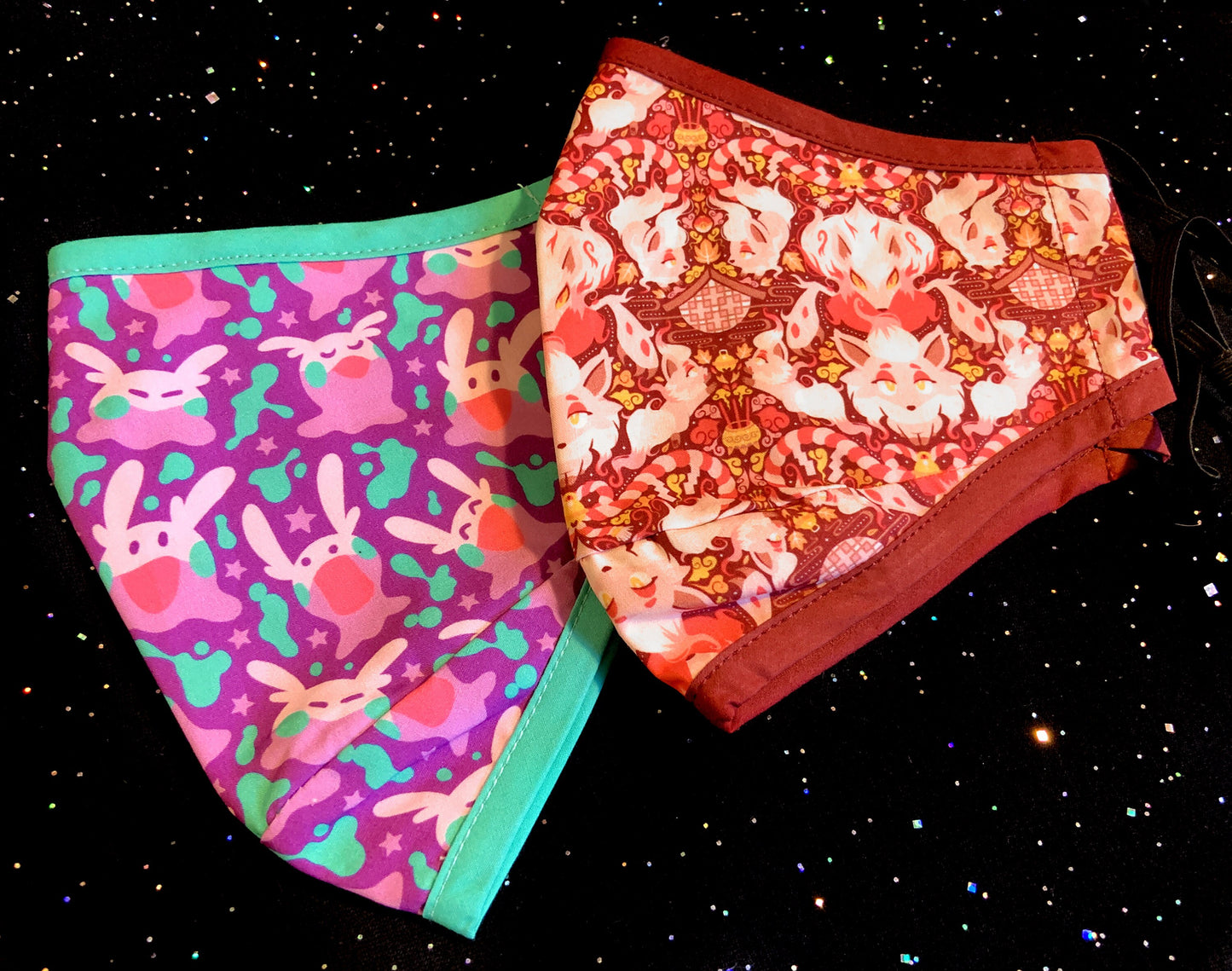 Hisuian Zorua Face Mask