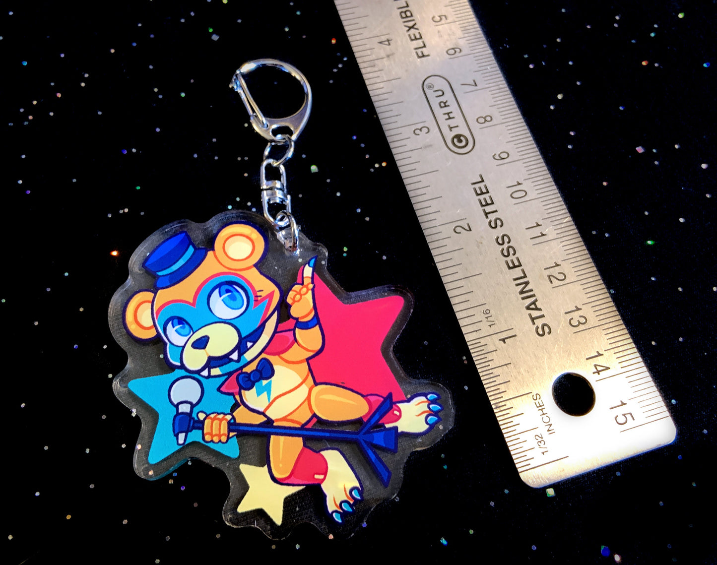 FNAF Security Breach 2.5" Acrylic Charms