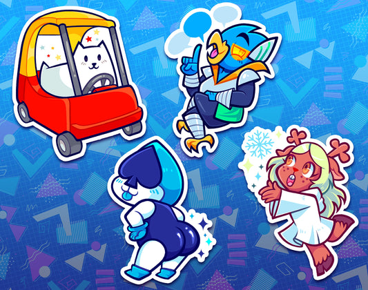Deltarune Chapter 2 Stickers