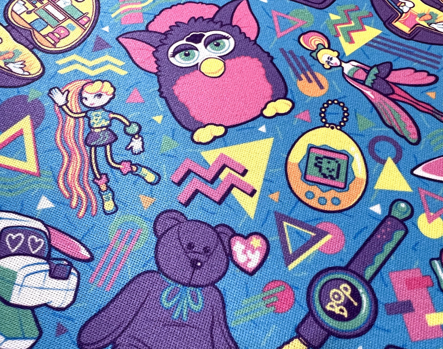 90's Toybox Jumbo Desk Mat