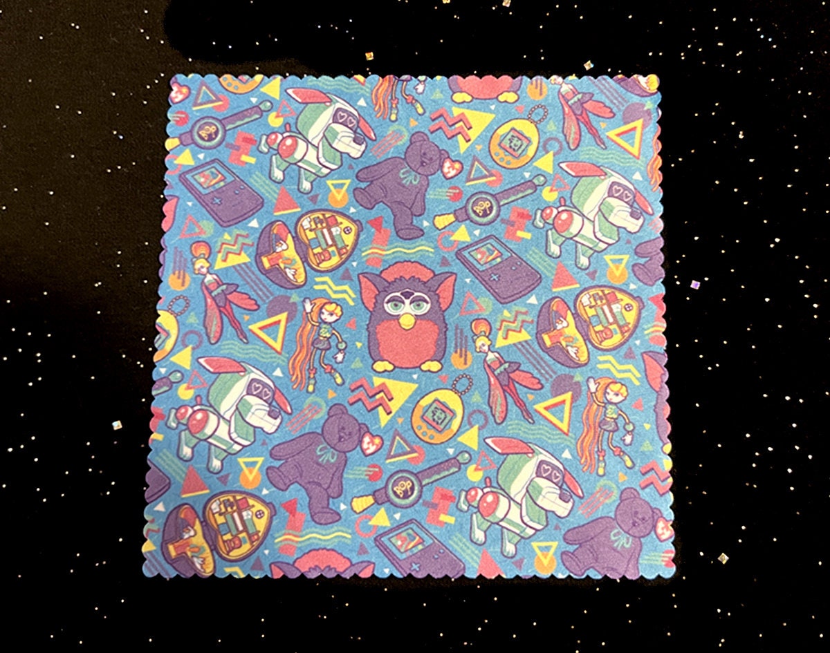 90's Toybox Microfiber Cloth