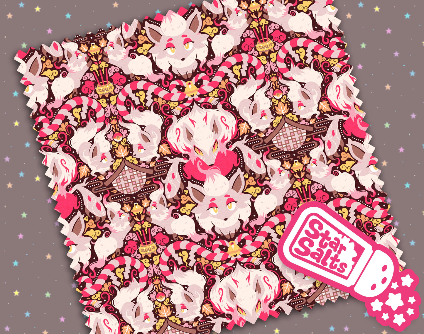 Hisuian Zorua Microfiber Cloth