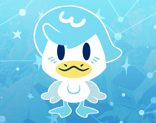 Quaxly Dyed Enamel Pin