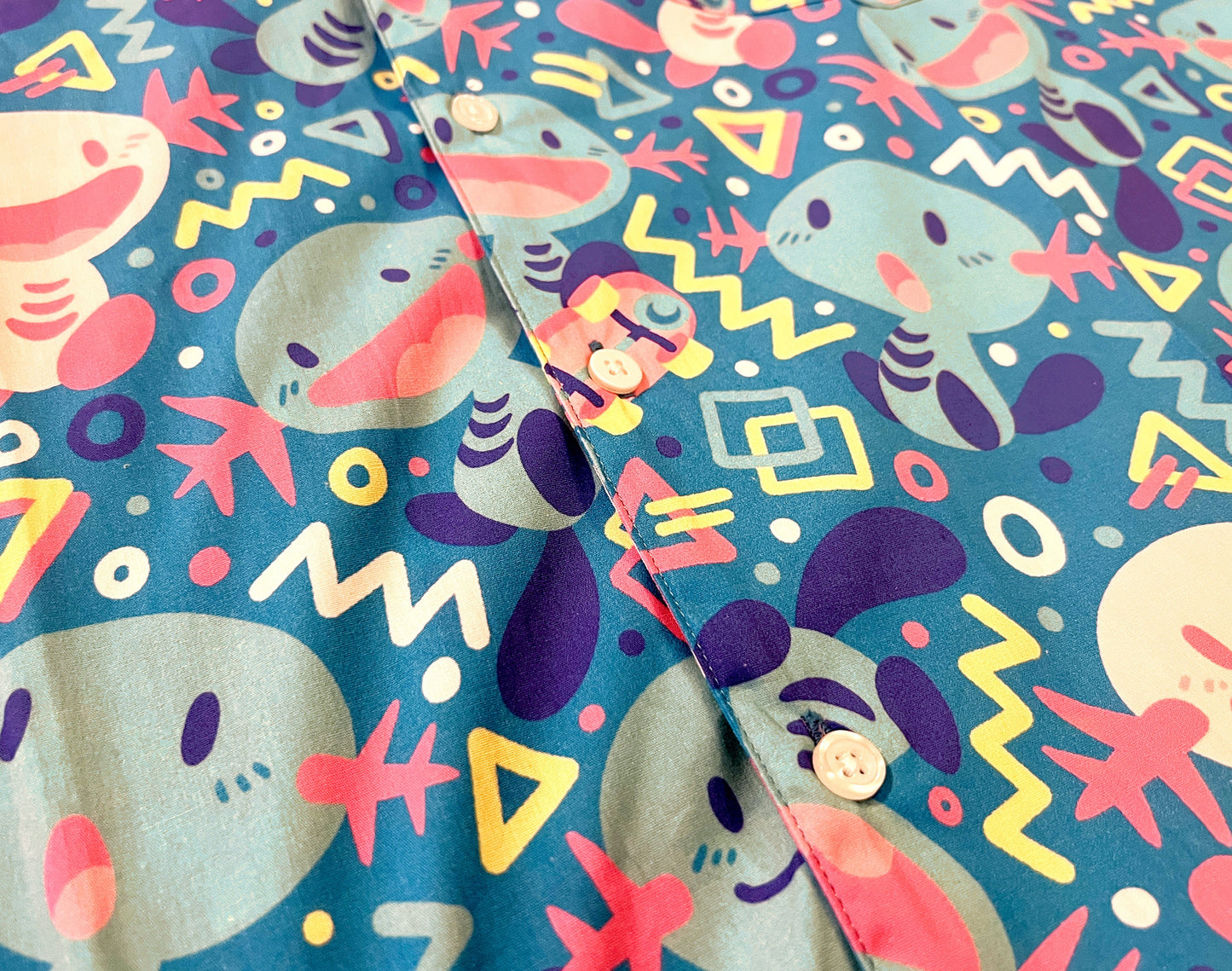 Wooper Watch Button Up Shirt