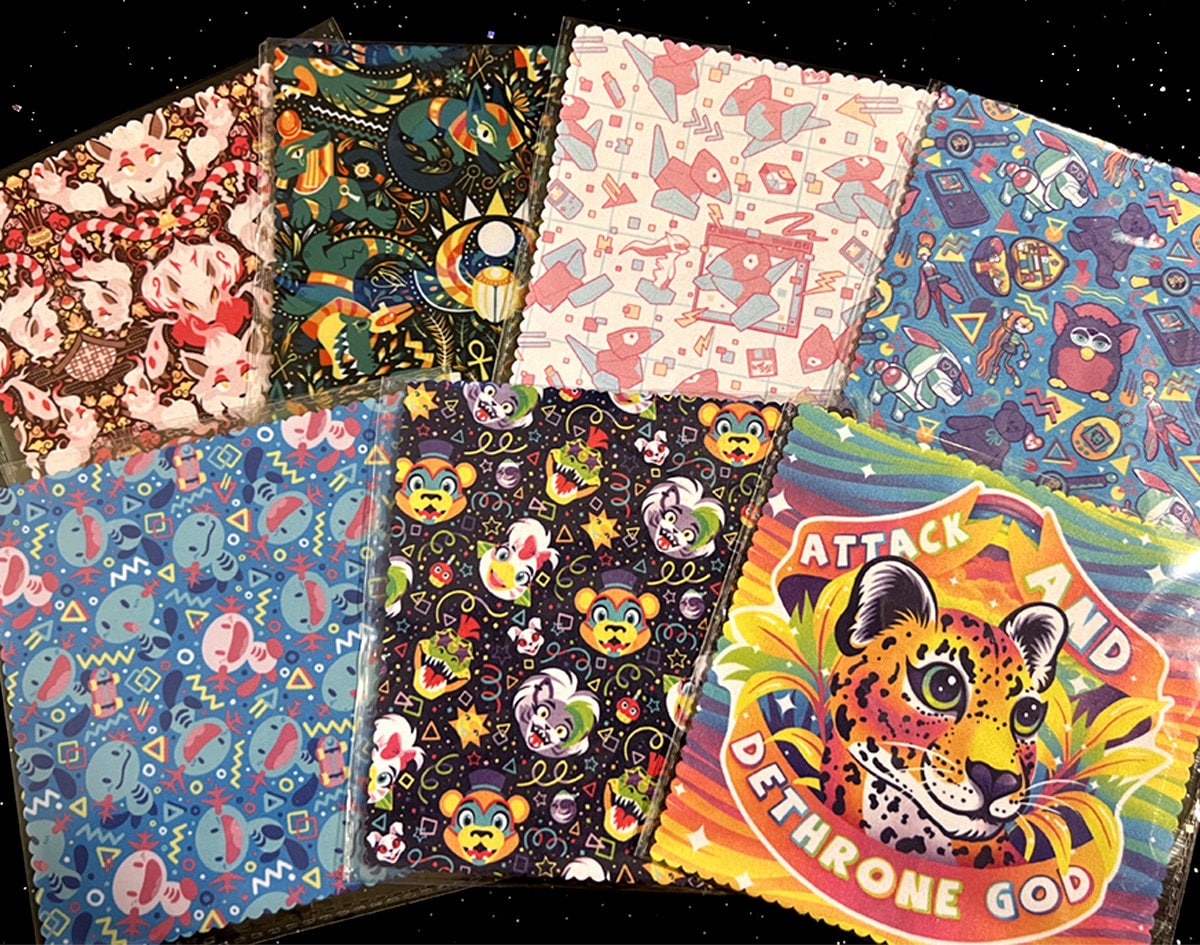 Hisuian Zorua Microfiber Cloth