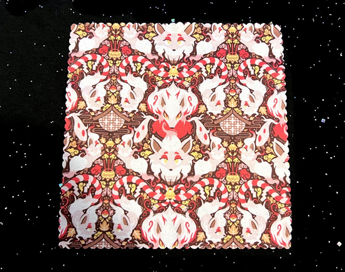 Hisuian Zorua Microfiber Cloth