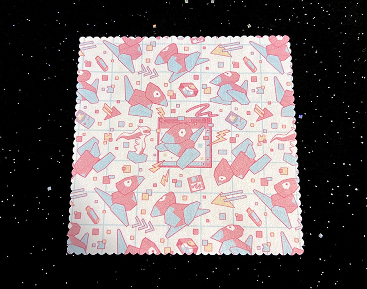 Porygon.exe Microfiber Cloth