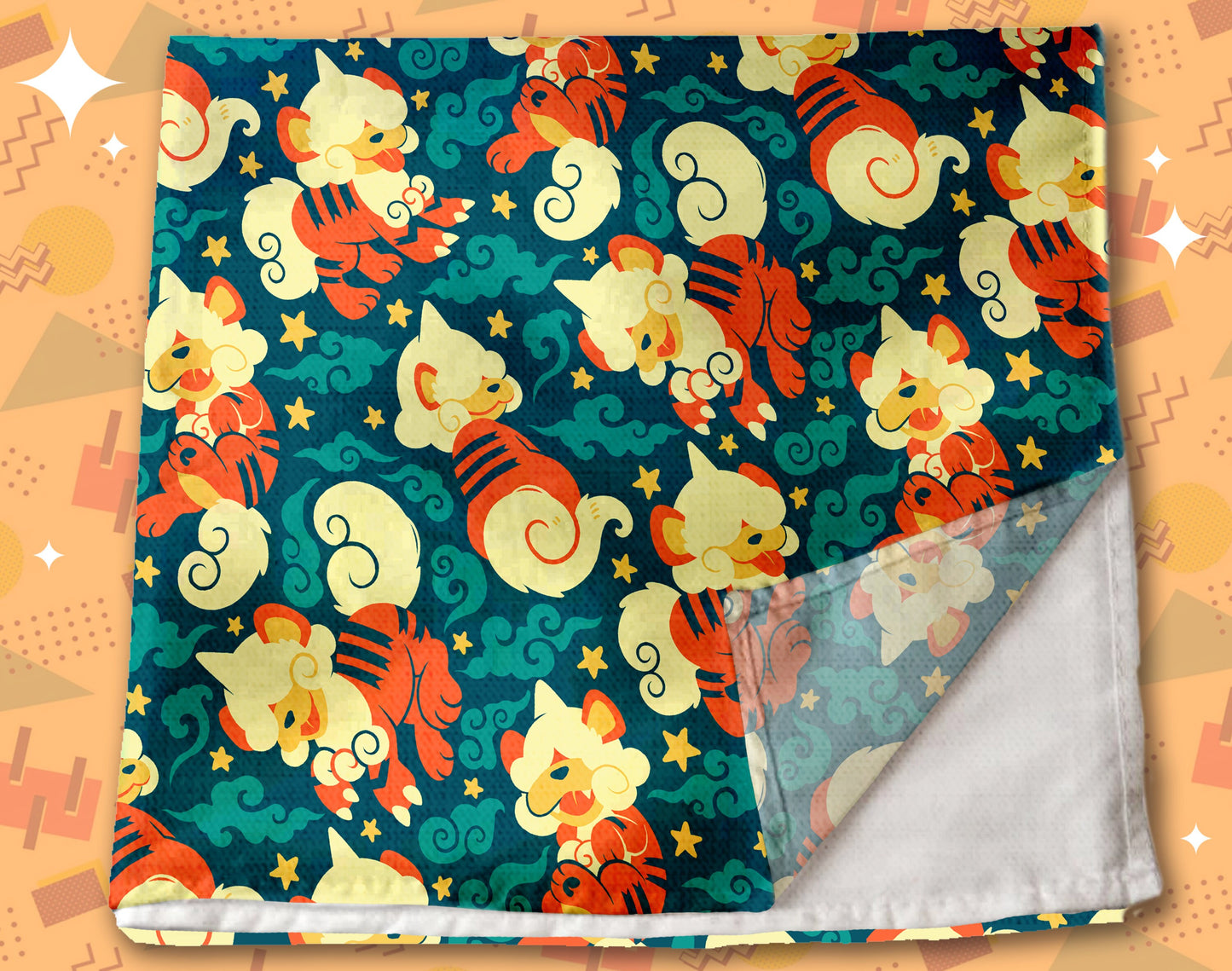 Hisuian Growlithe Bandana